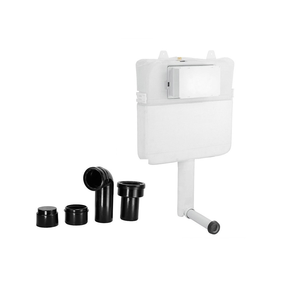 Pneumatic Single Piece Slim In-wall Cistern Body