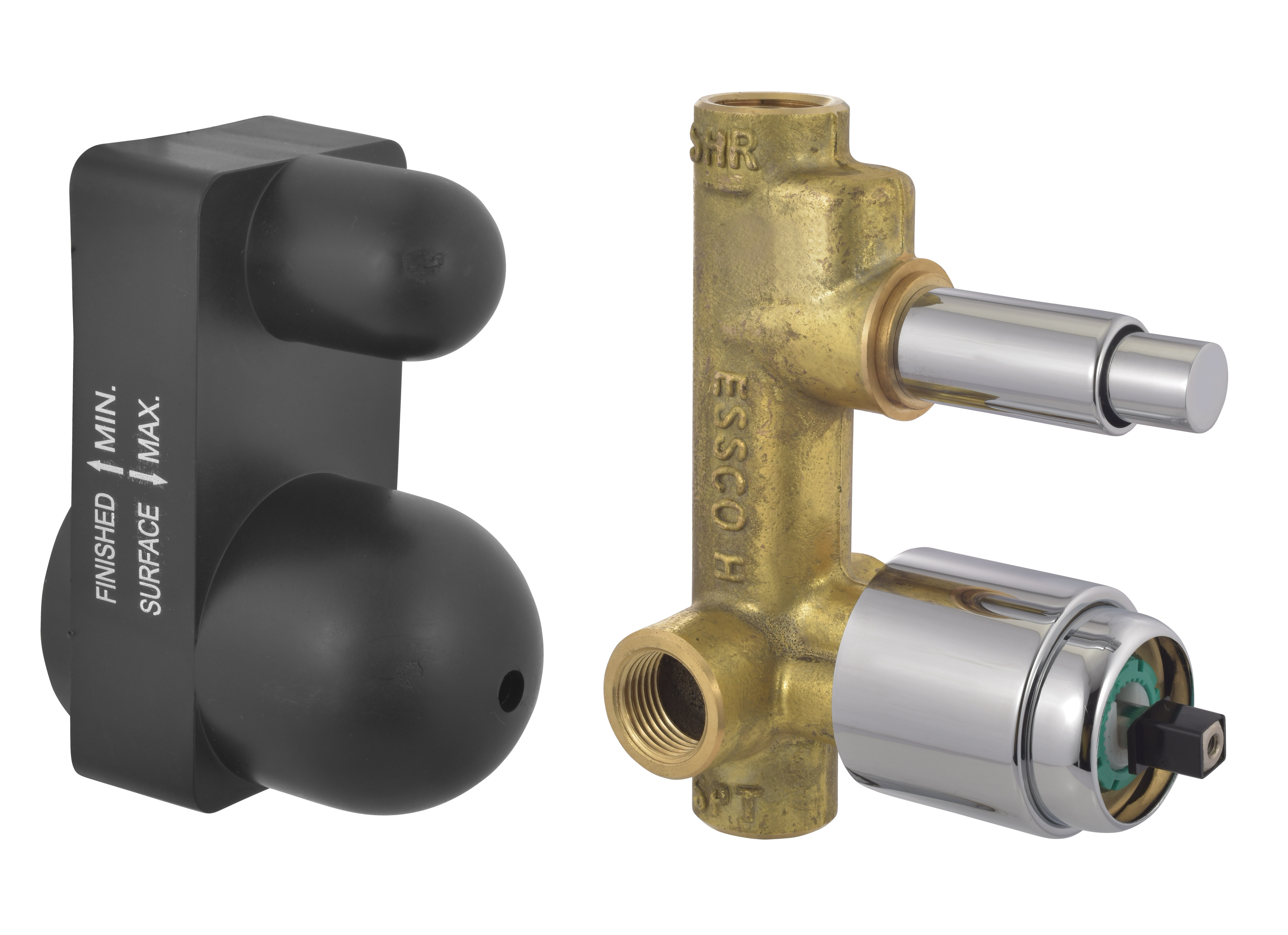 Concealed Body for Single Lever Divertor
