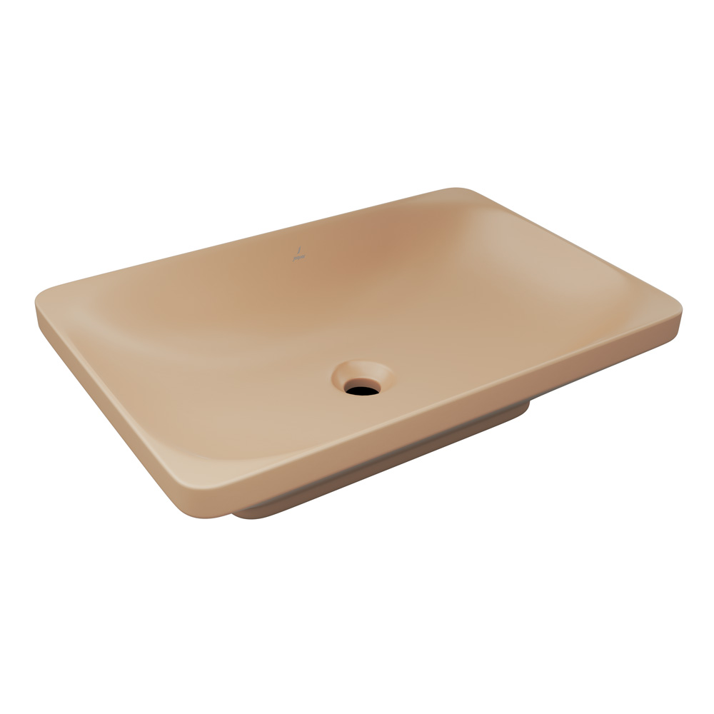 Table Top Basin - Beige Matt