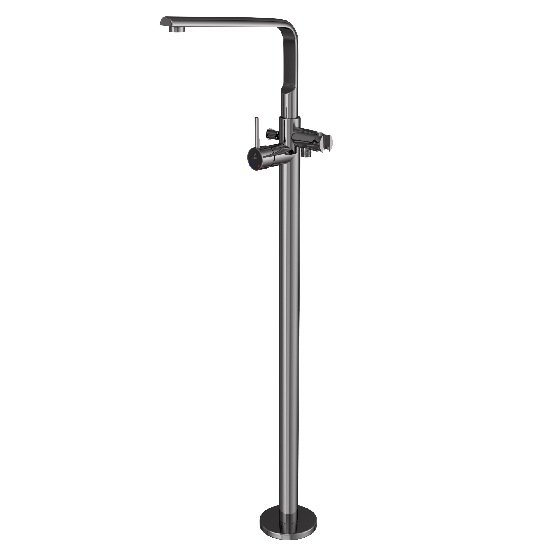 Exposed Parts of Floor Mounted Single Lever Bath Mixer