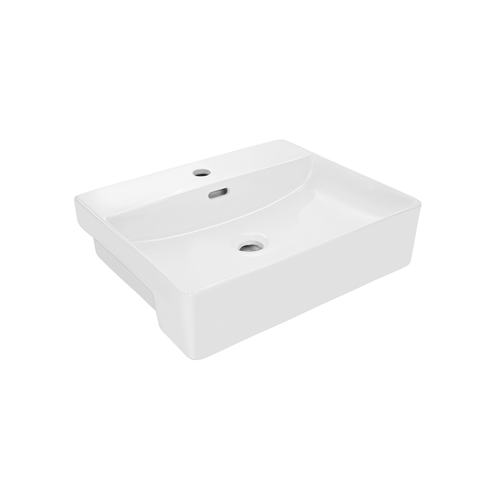 Semi Recessed Basin