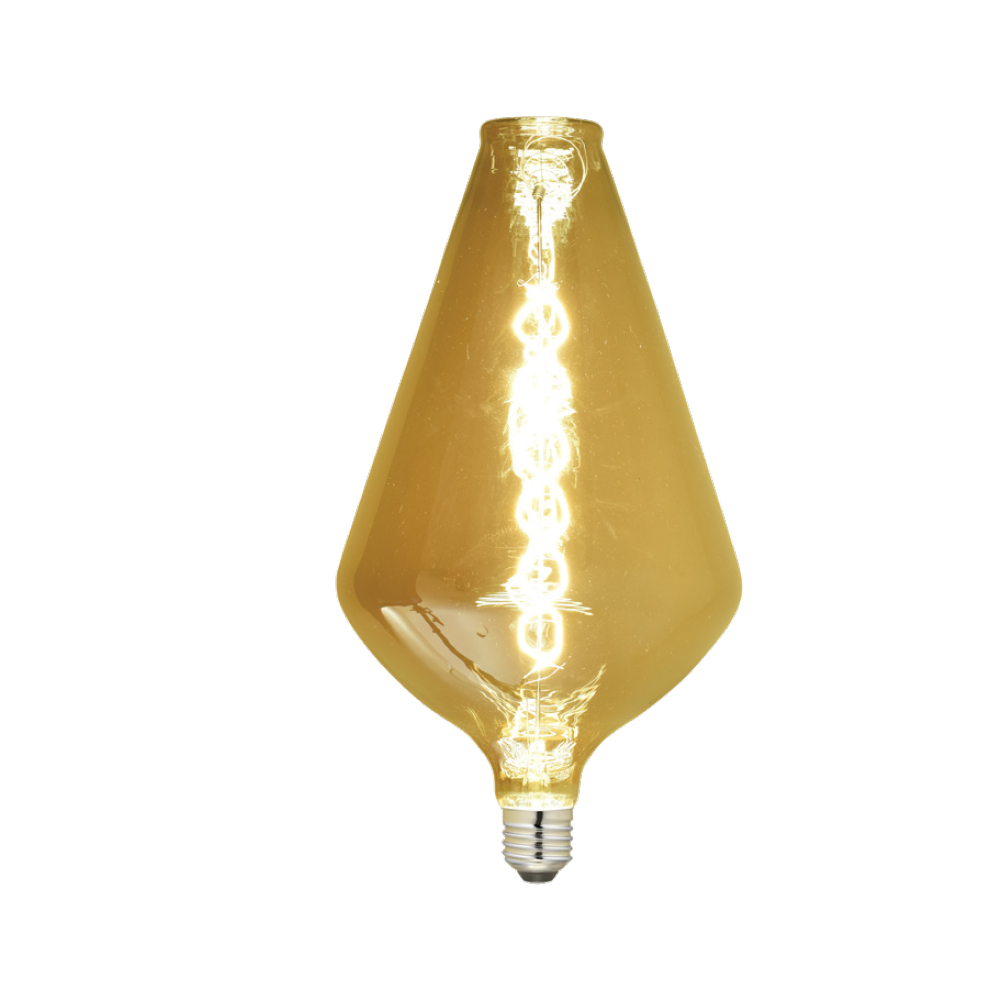 LED filament amber lamp