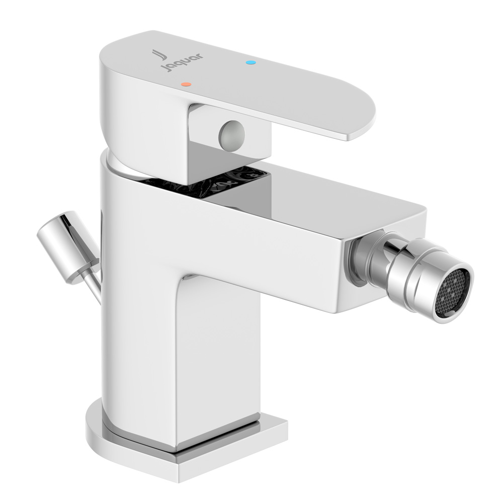 Single Lever Bidet Mixer with Popup Waste