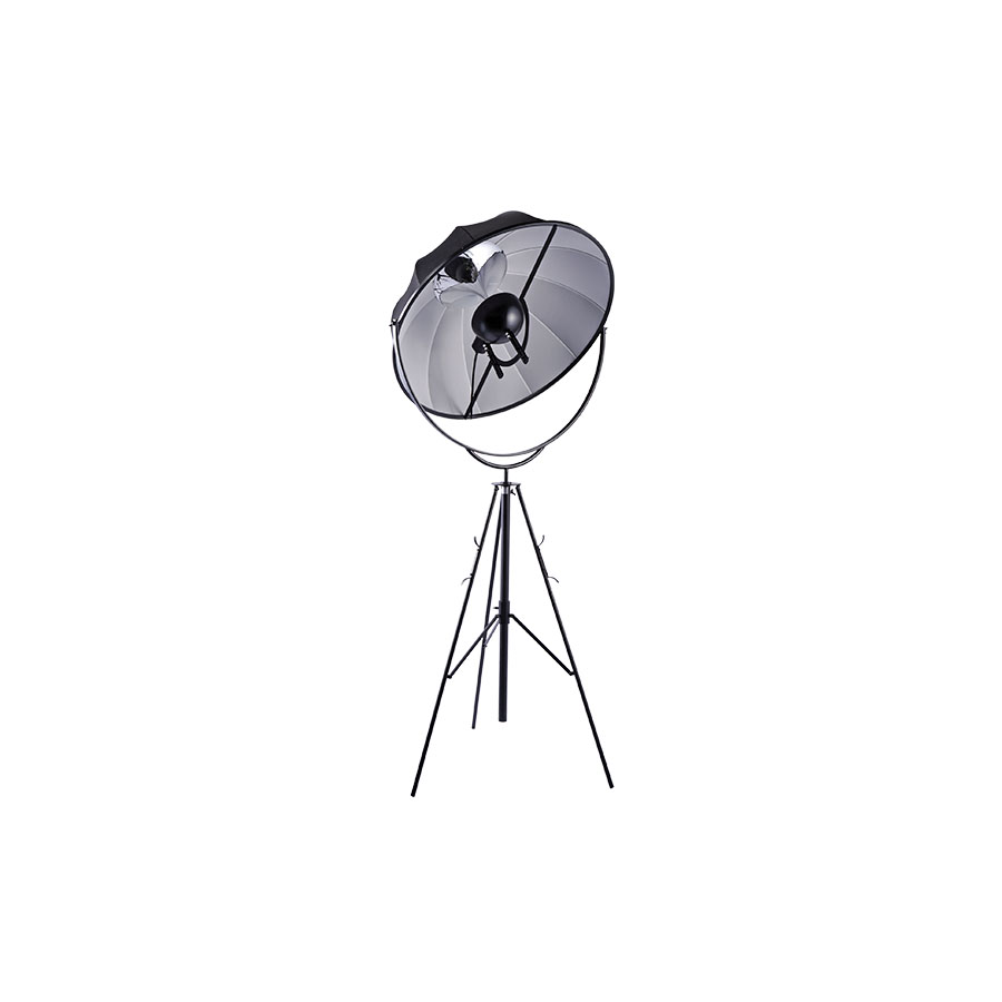 Black Fabric shade Floor Lamp