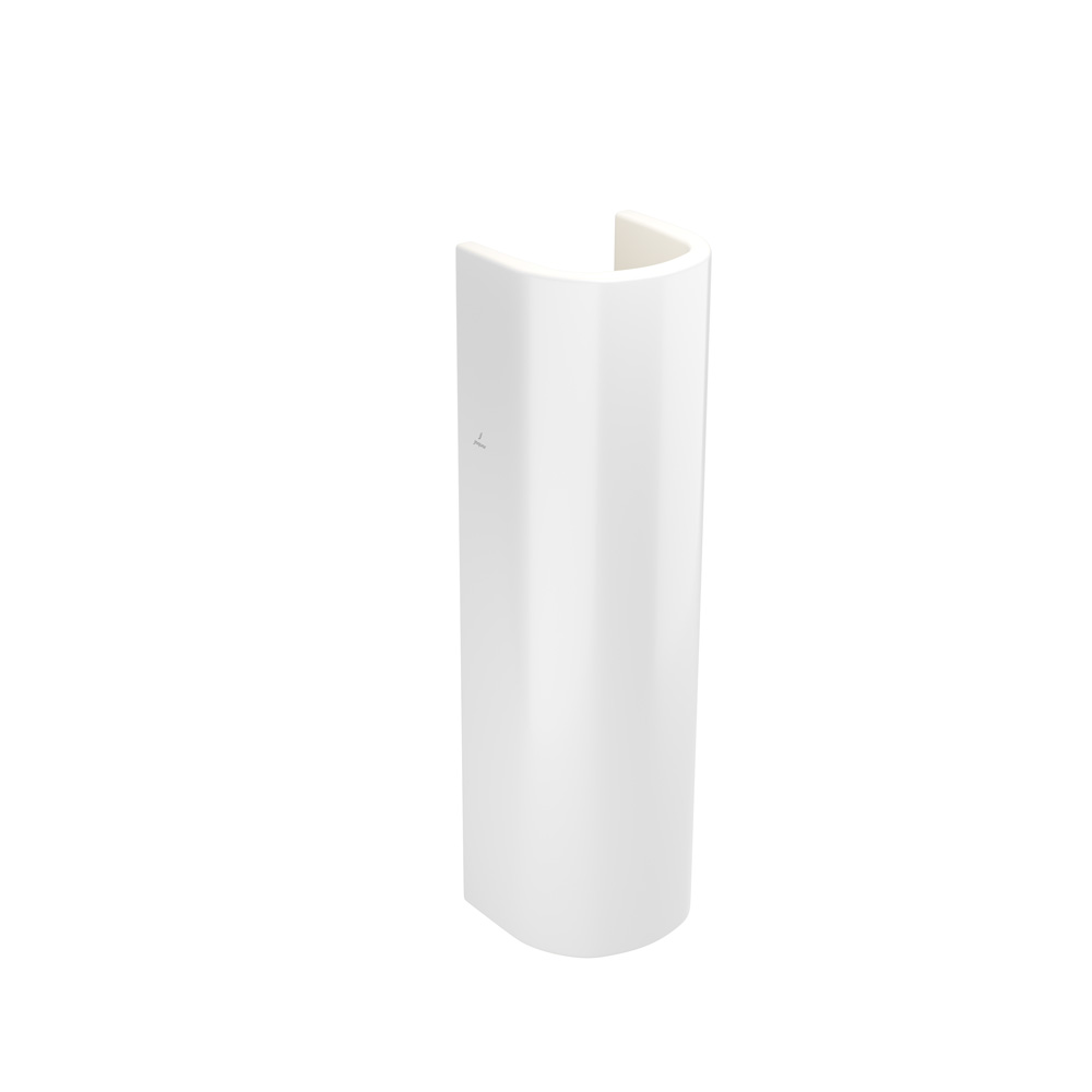 Aria Washbasin Full Pedestal for ARS-WHT-39801