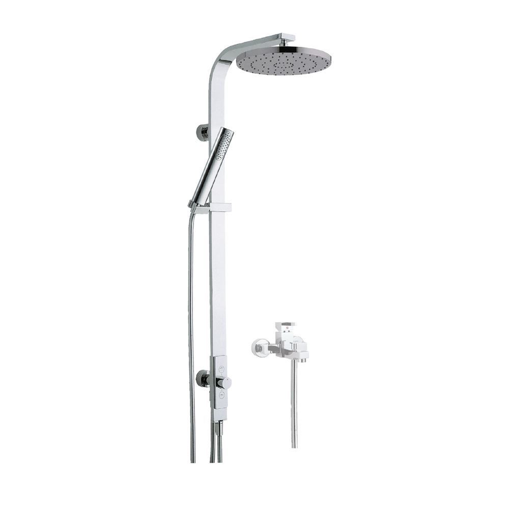 Exposed Shower Pipe