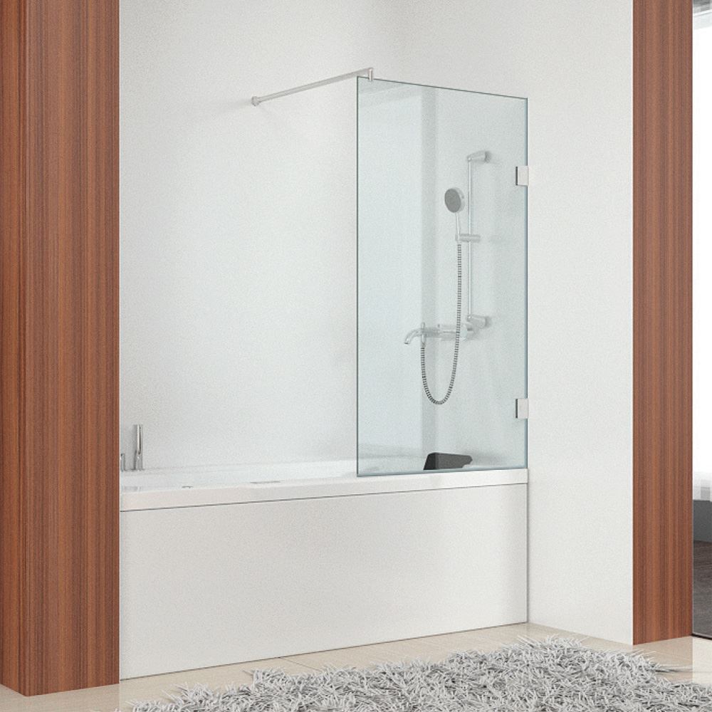 Frameless Tub mounted enclosure - (Size : 600-800)
