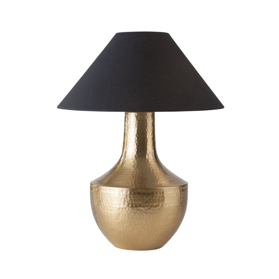 Hammered pattern Table Lamp