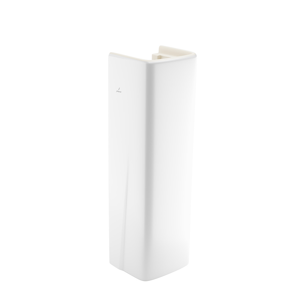 Kubix Prime Washbasin Full Pedestal for KUS-WHT-35801PM