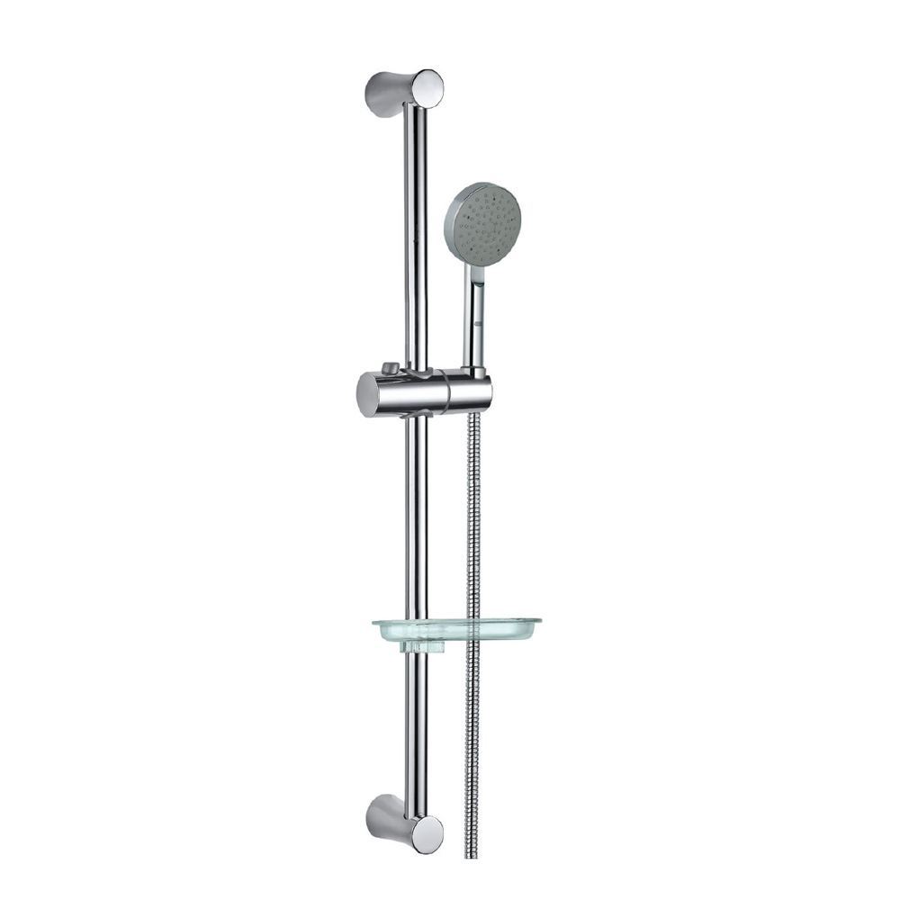 Slide Rail with Single function Hand Shower