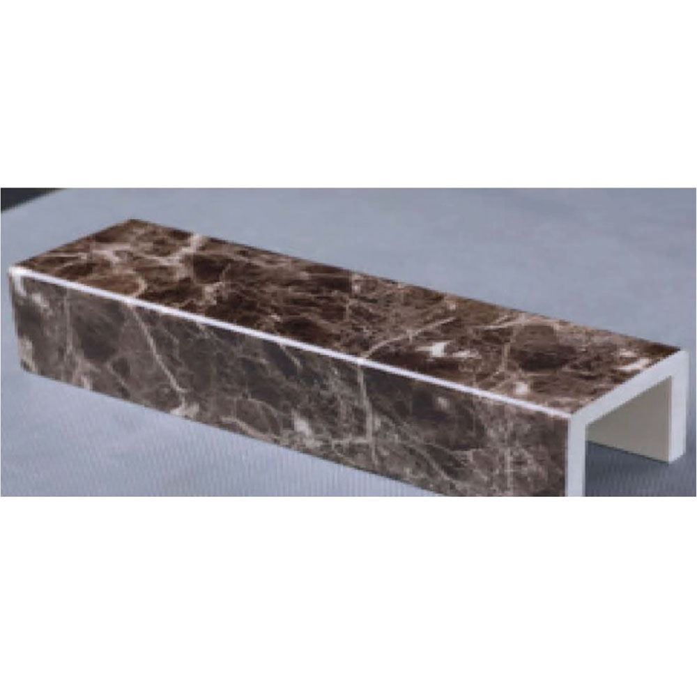 Dark Grey Mesh Artificial Marble Ledge - (Size : 801-1200)
