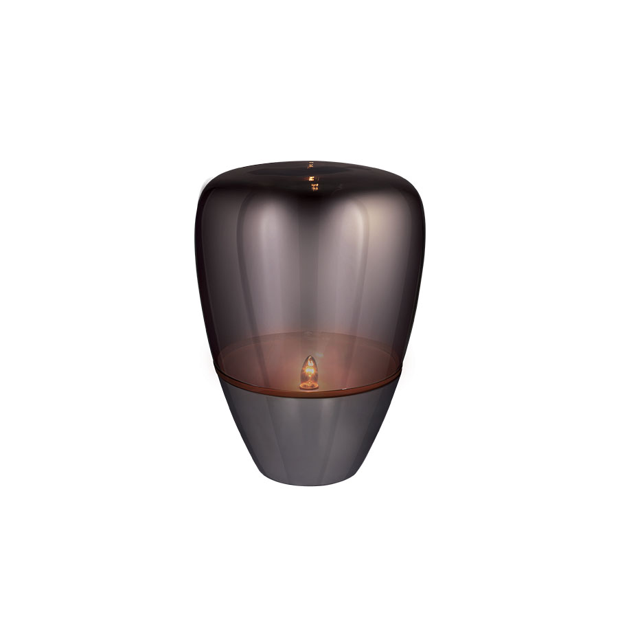 Smoky Grey Table Lamp