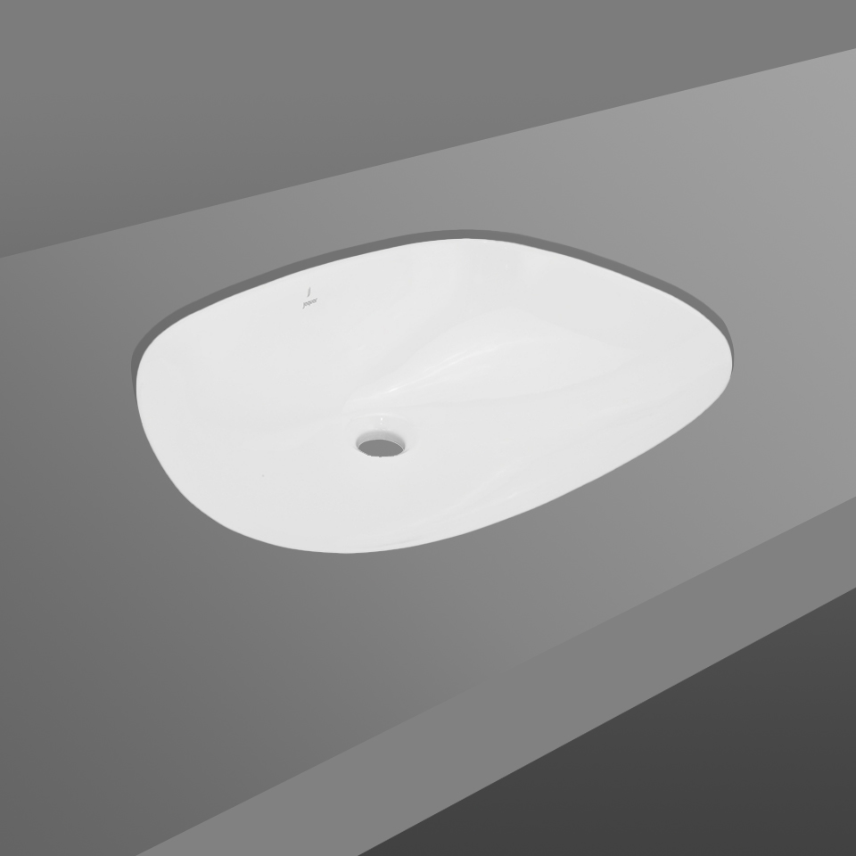 Under Counter Basin - White Matt