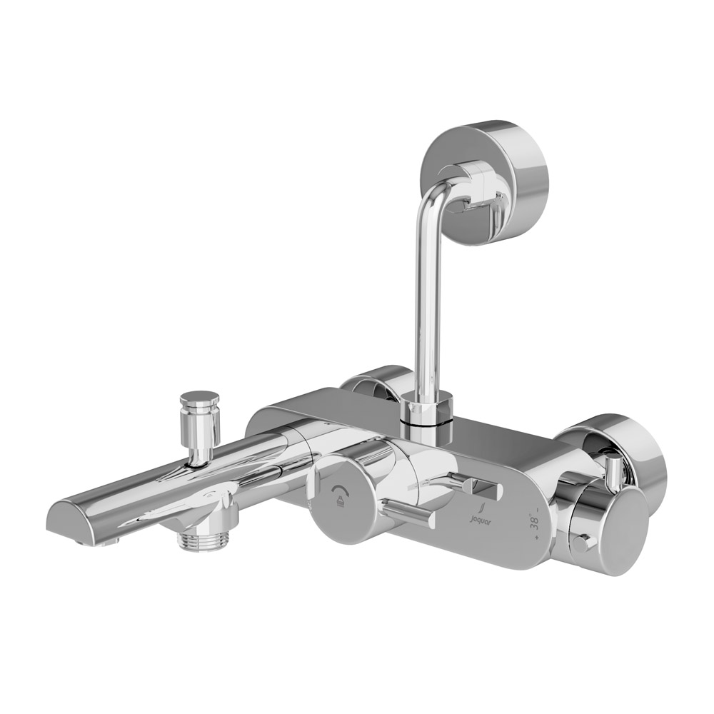 Exposed Thermostatic Bath & Shower Mixer 3-in-1 System